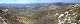  Panorama Nord du plan des Vaches. La St victoire cachée dans la lumière. Au milieu , la tête de chien et le Bau Redon avec le Ravin des Infernets. (c) Christophe ANTOINE
1100*337 pixels (85276 octets)(i811)